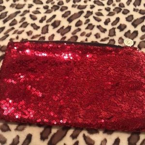 RED SEQUINS CLUTCH